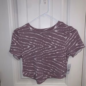 PacSun Purple Angle Top